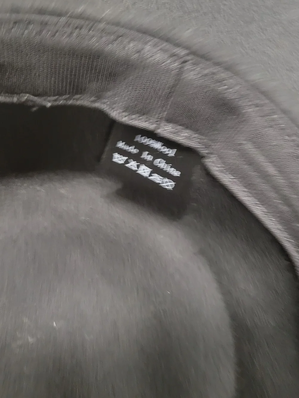 Vintage Black 100% Wool Flat Brim Bolero Hat | Wide Brim Gaucho Telescope Crown - Picture 4 of 4